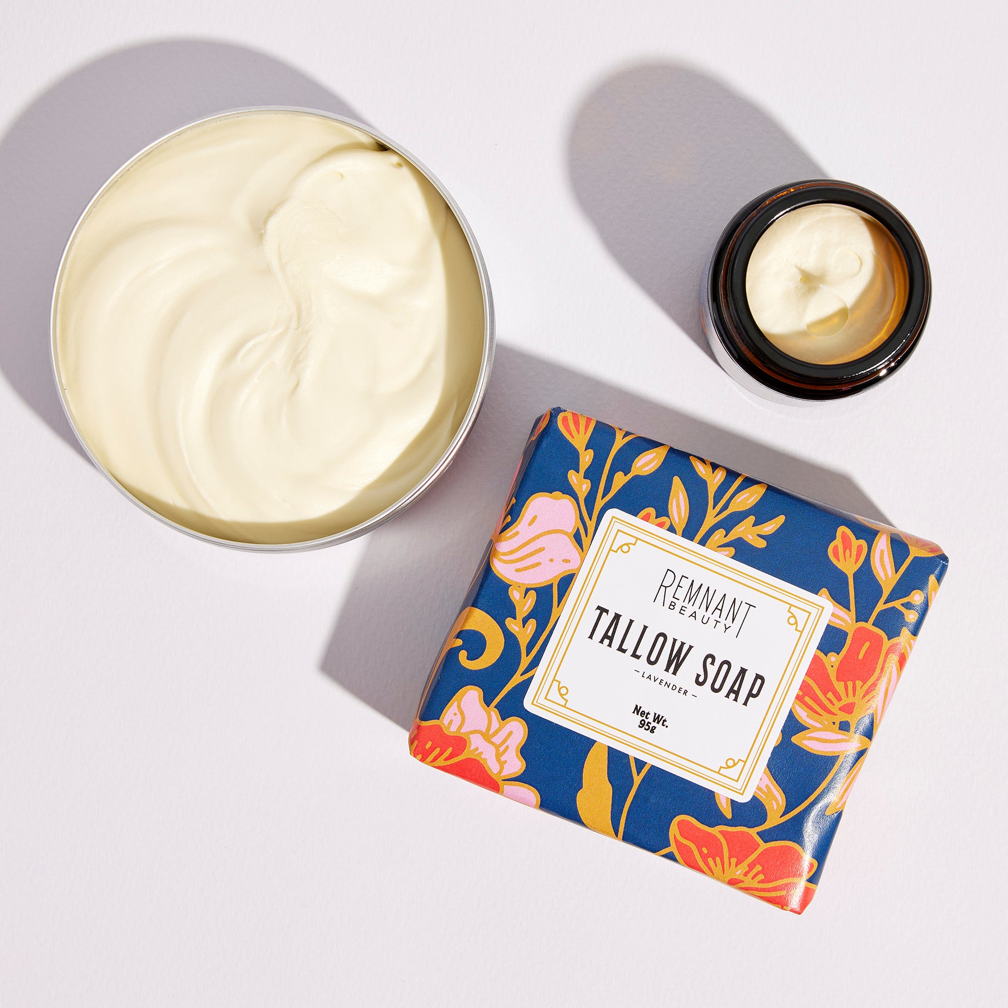 Eczema Kit Bundle with Tallow Body Balm, Tallow Soap and Tallow Balm