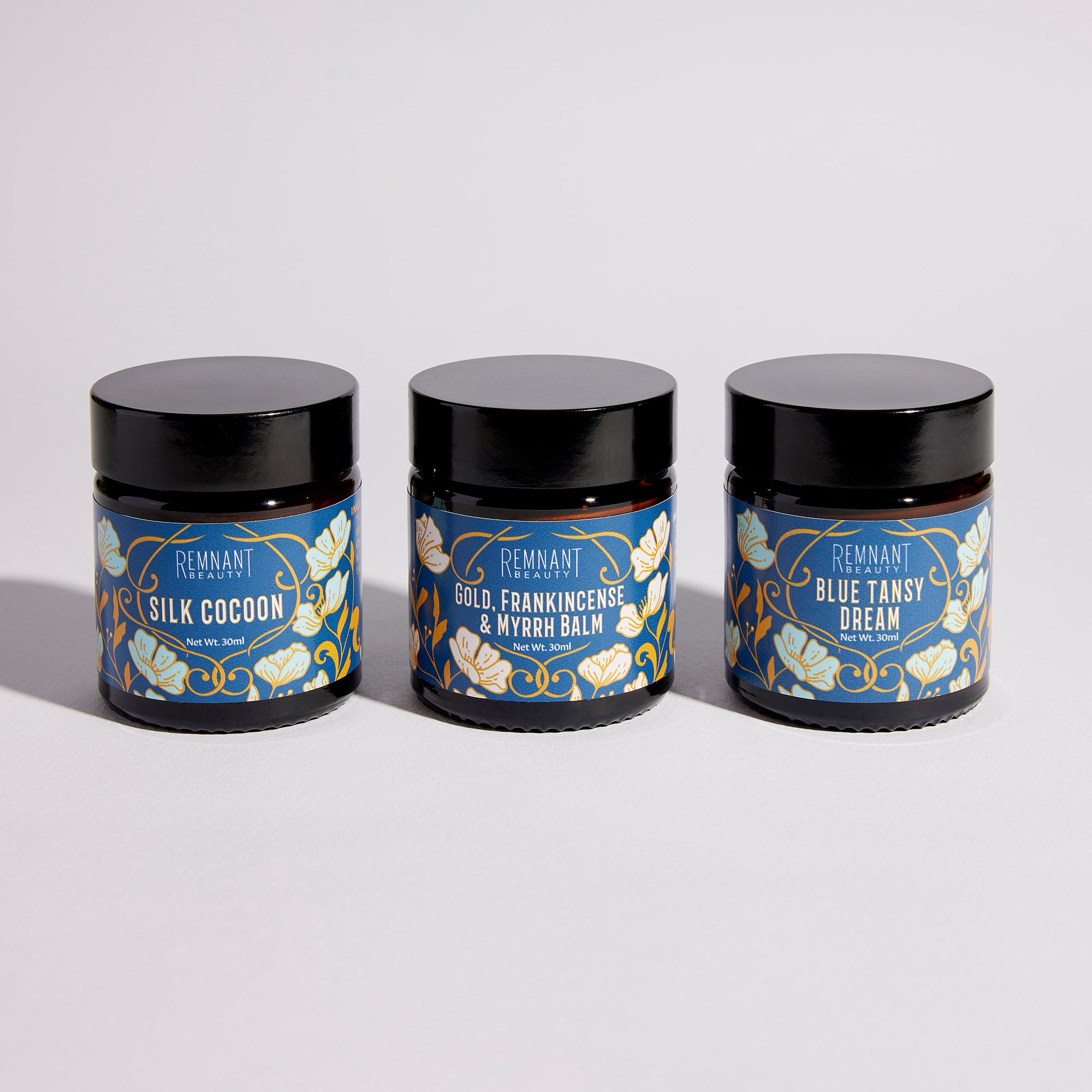 Mini Trio of luxury animal fat moisturisers